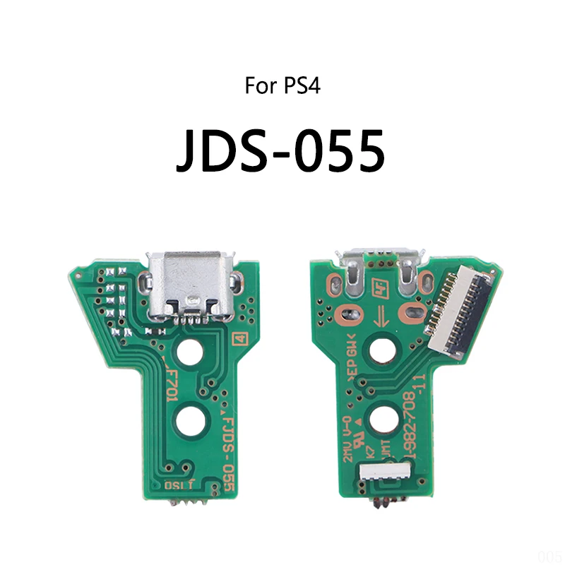 1PCS/Lot For PS4 Controller Micro USB Charging Dock Port Socket Jack Connector JDS 001 011 030 040 055 Charger Board Cable