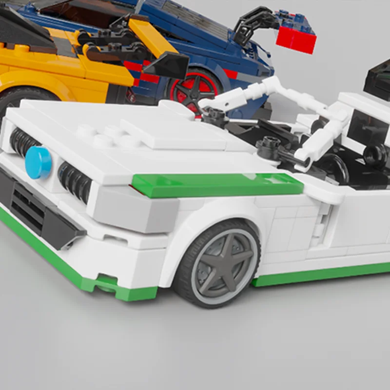 770 stücke MOC Follower Spezielle Stadt Champions Modell Gebäude Weihnachten Geschenk Blöcke Konstruktion Montieren DIY Kreative Spielzeug Ziegel