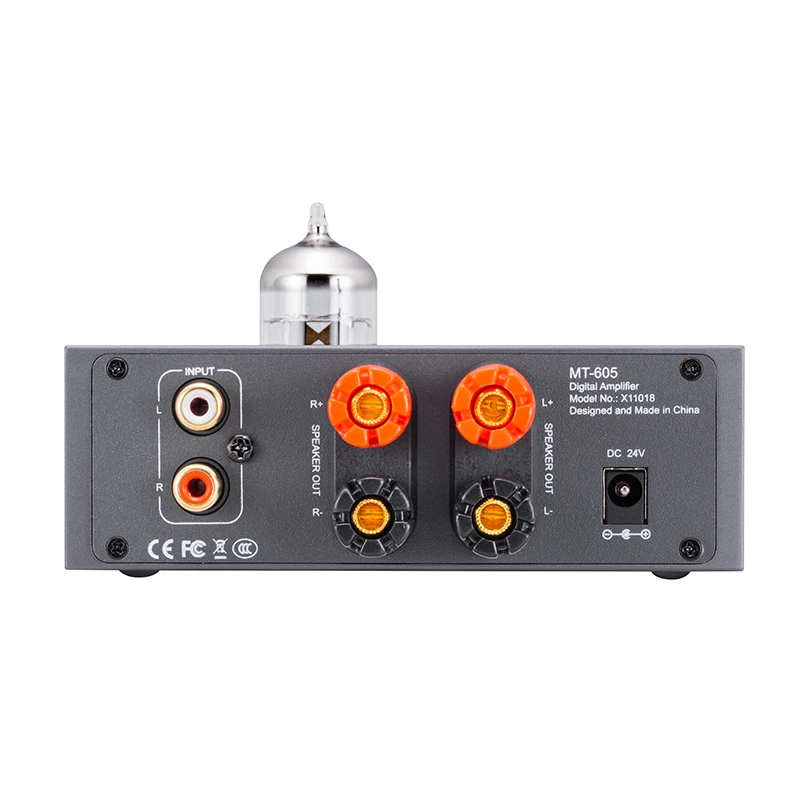 XDUOO MT-605  Power Amplifier 12AU7 Tube& Digital Amplifier TI TAP3116 Amp Chip Output Power 30W Per Channel