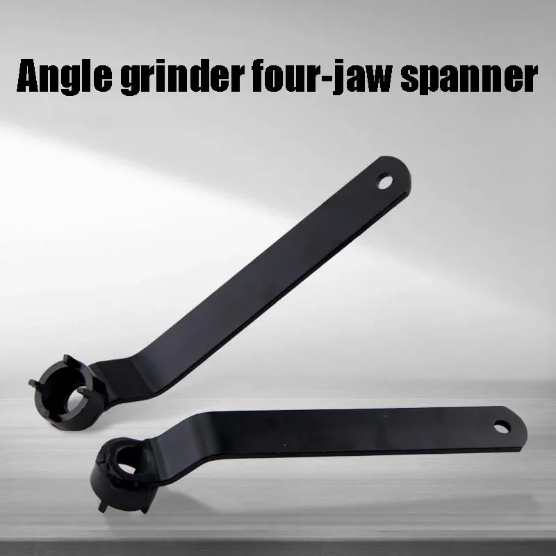 Angle Grinder Four-jaw Spanner Thickened Sander Adjustment Accessories Manual Disassembly Tool Grinder Adjustment Accessory