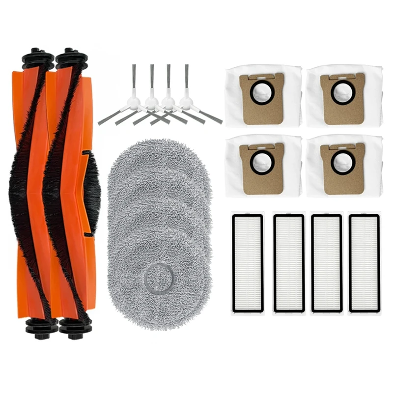 For Xiaomi C102CN Robot Cleaner Replacement Main Side Brush Hepa Filter Mop Pad Dust Bags Spare Parts Accessories