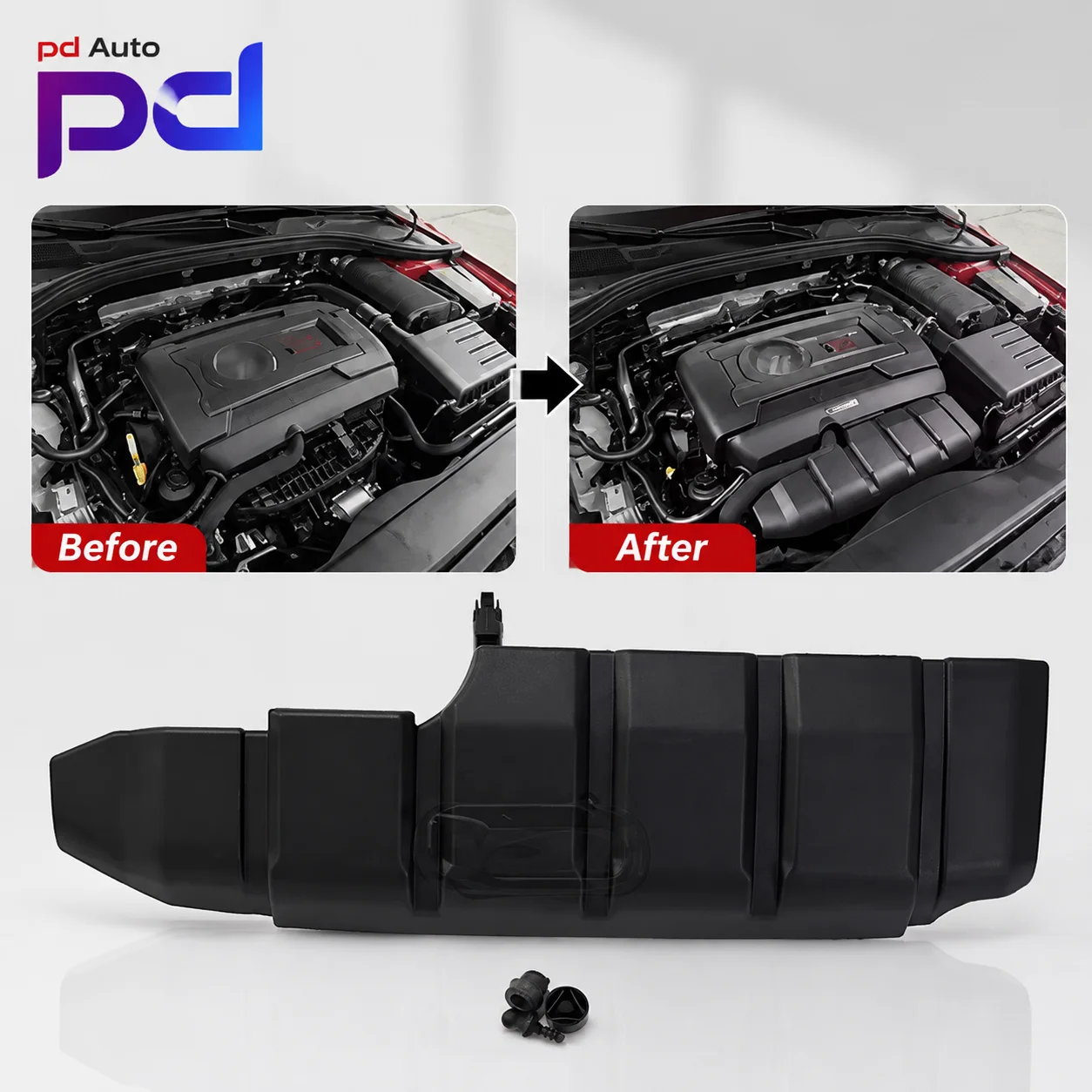06K103925A 06K 103 925 AA Für VW Golf 2.0 Hochleistungs-Motorabdeckung – Detail 1