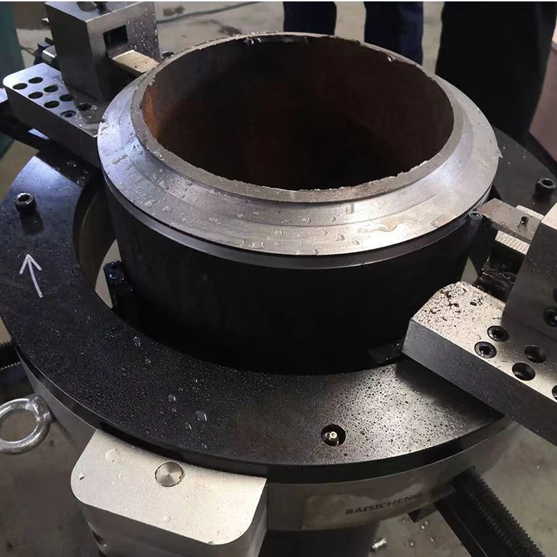 OCP-457 Automatic Portable OD Mounted Split Frame Cold Pipe Cutting and Beveling Machine 12-18
