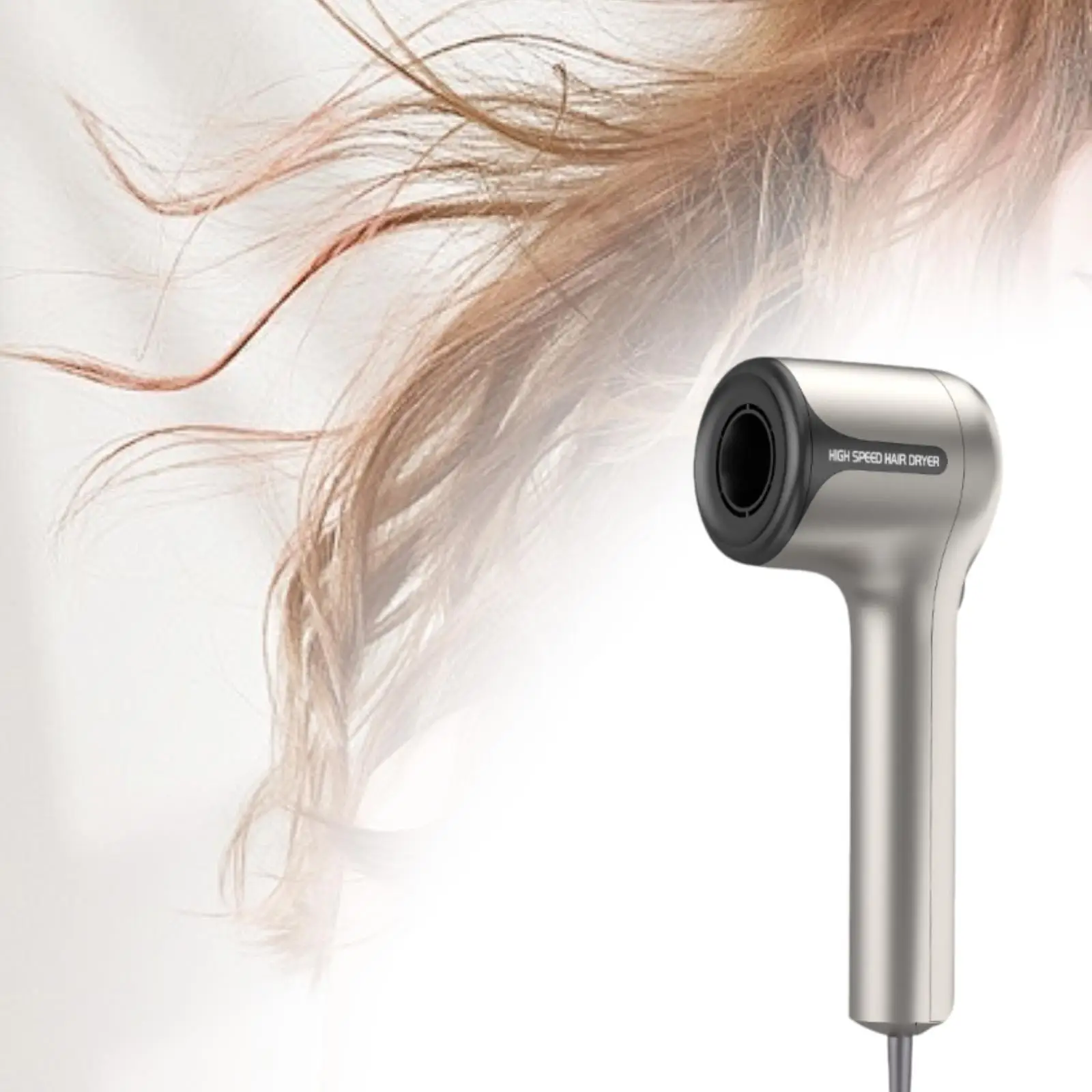 Asciugacapelli Asciugacapelli compatto a basso rumore per la cura dei capelli Asciugacapelli per salone di casa dell'hotel