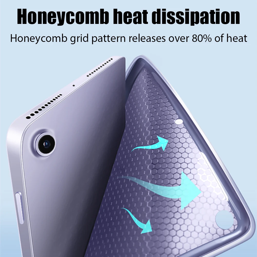 حافظة لجهاز iPad Pro 11 13 12.9 12 9 M4 M3 2025 A16 10th 10.9 Generation Funda لجهاز iPad Air 5 4 3 2 9th 8th 7th 10.2 Mini 6 7 Cover