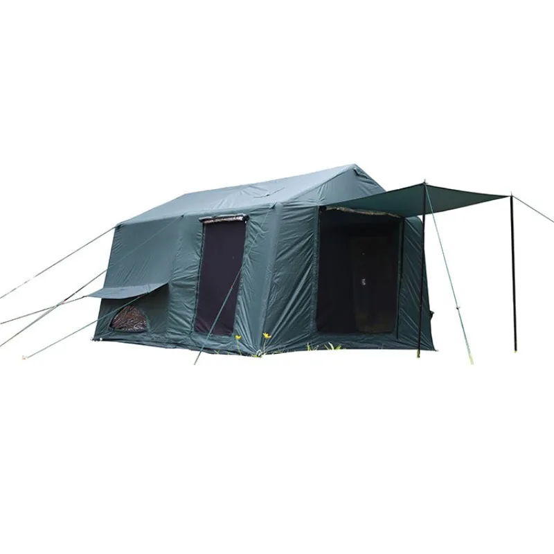 

12 square meters 420D Oxford home, moisture-proof inflatable tent in all seasons, portable for outdoor camping