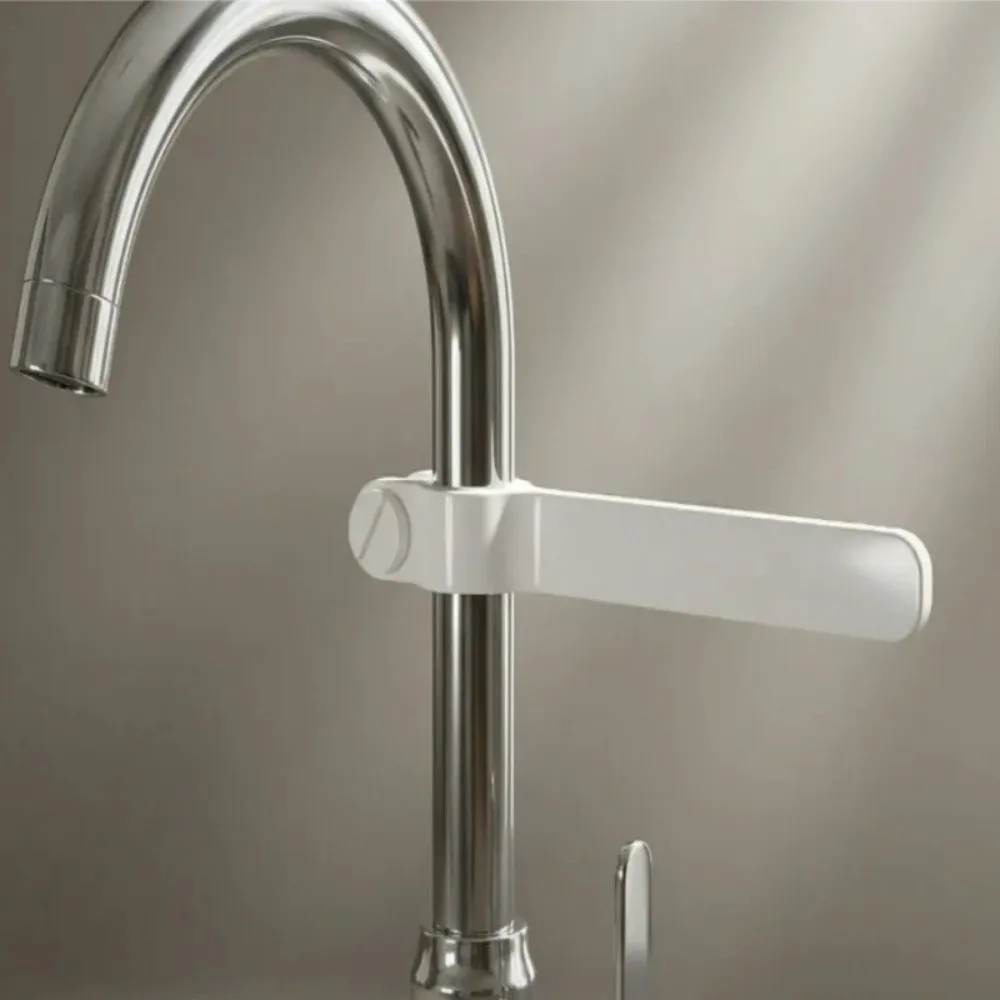 New 3D Print Towel Rack Tap Mount Long Arm Tap Holder Plastic Build Adjust Fit Cloth Hanger Home Clean