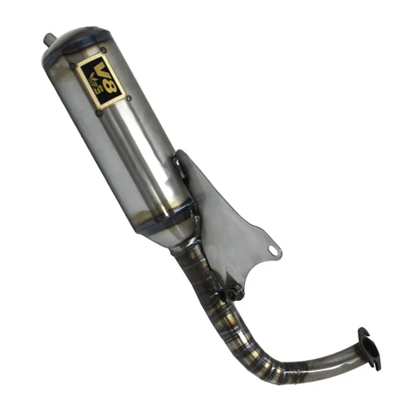 

Motorcycle V8 Large Displacement Exhaust System Modified Exhaust Pipe For Jog V8 - N23R