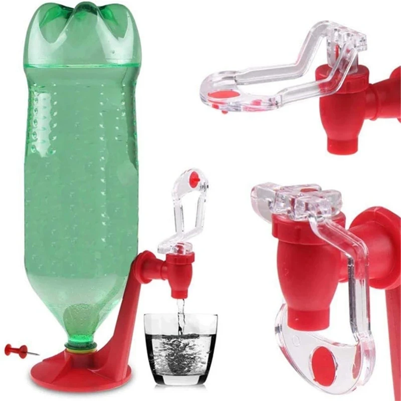 Jarra De agua, dispensador De bebidas y refrescos, botella De Coca-Cola al revés, dispensador De agua potable, interruptor, Gadget para fiesta, Bar en casa