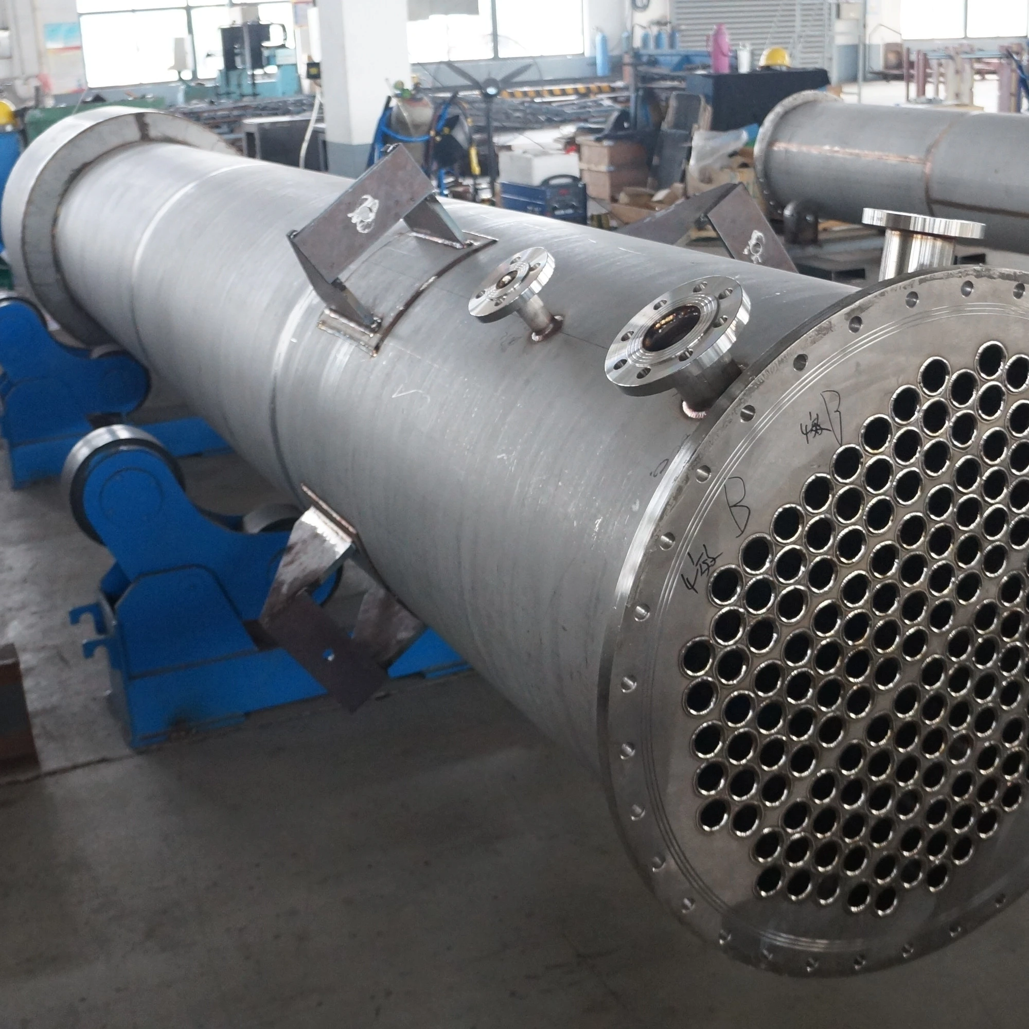 

Industrial Shell and Tube Heat Exchanger Stainless Steel Tube Heat Exchanger for Water Cooler Oil Cooler and Other