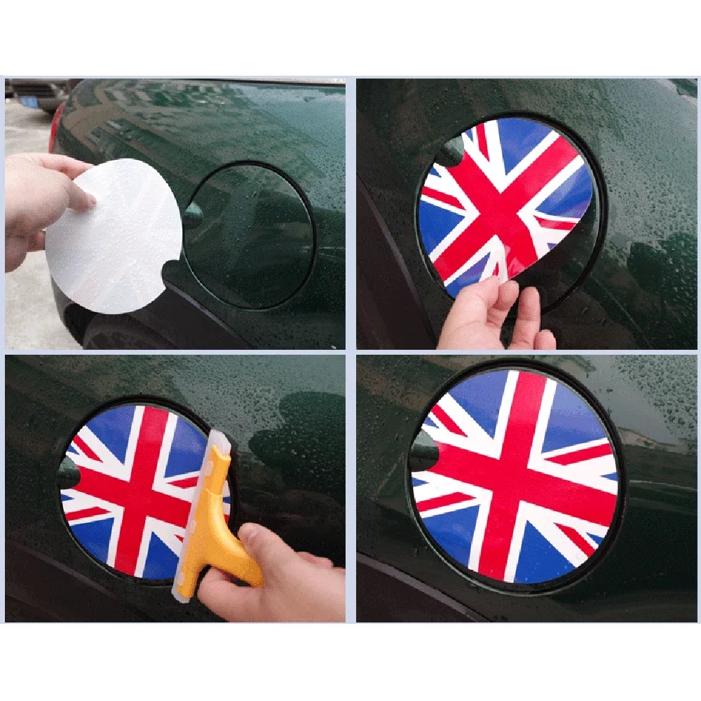 Vinyl Gas Fuel Tank Cap Cover Sticker for Mini Cooper S/One F55 F56 R55 R56 R60 R61 – Waterproof Decal Car Styling Accessory