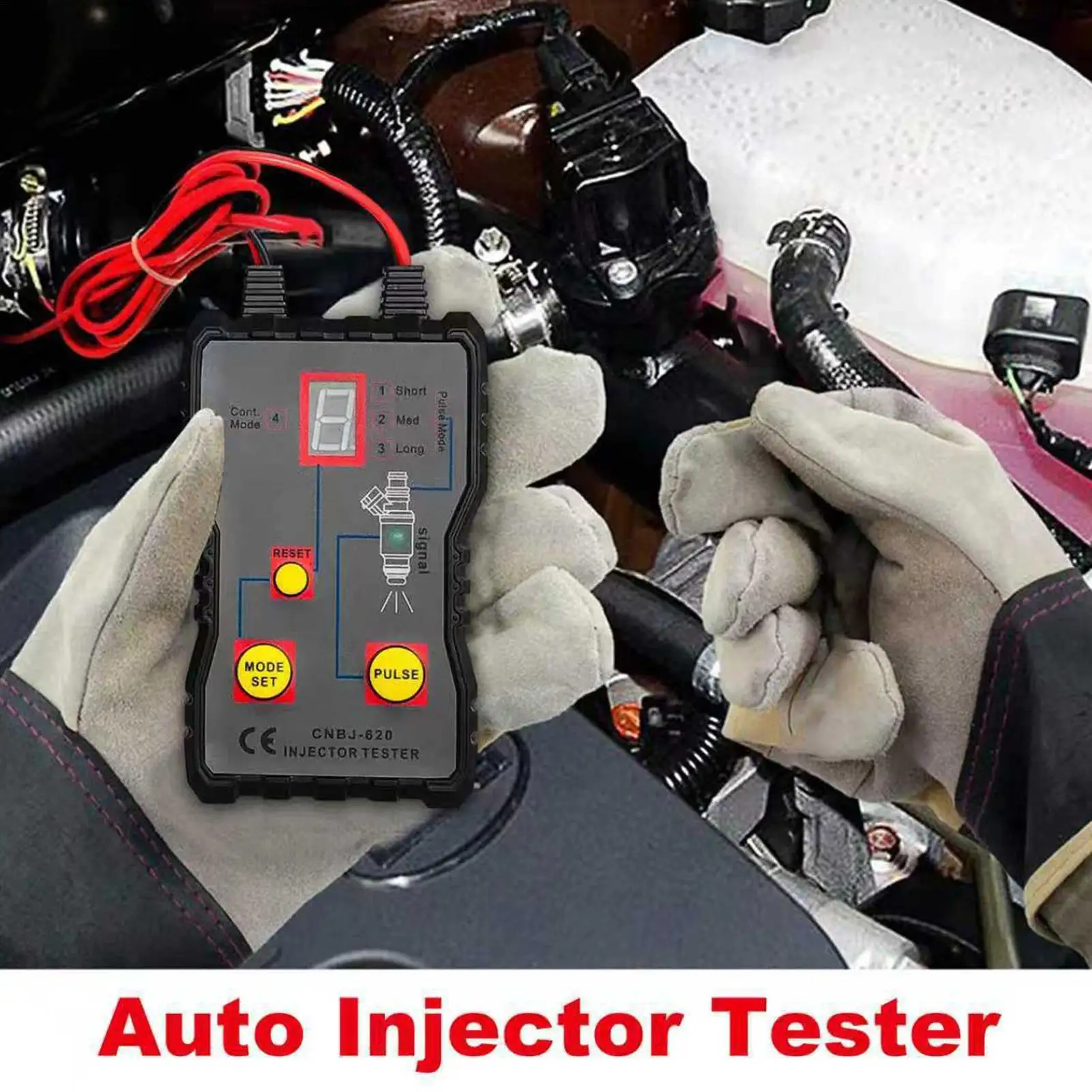 Automotive Fuel Injector Tester Auto Fuel Injector Diagnostic Tester Automotive Repair Tools For Fuel Injection Systems