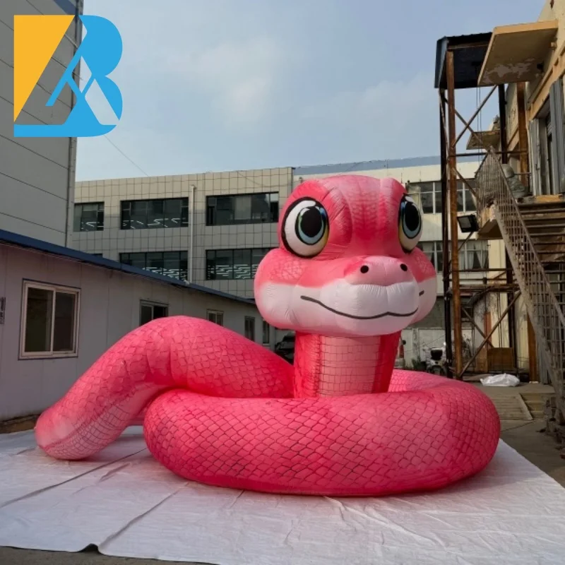 Personalized Big Air Blown Pink Dragon Mascot for Decoration Planner Toys