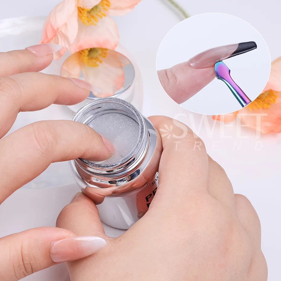 80 ml Press-on-Nagelschwamm-Entferner-Lösung, schnell, sanft, keine Schäden, wiederverwendbare Nagel-Gel-Nagellack-Entferner-Werkzeuge für falsche Nagelspitzen