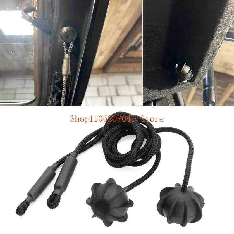 37cd Trunk Retaining Strap for Golf MK5 MK6 Interior Parcel Shelf String Strap Tailgate Trunk Tonneau Cover Strap