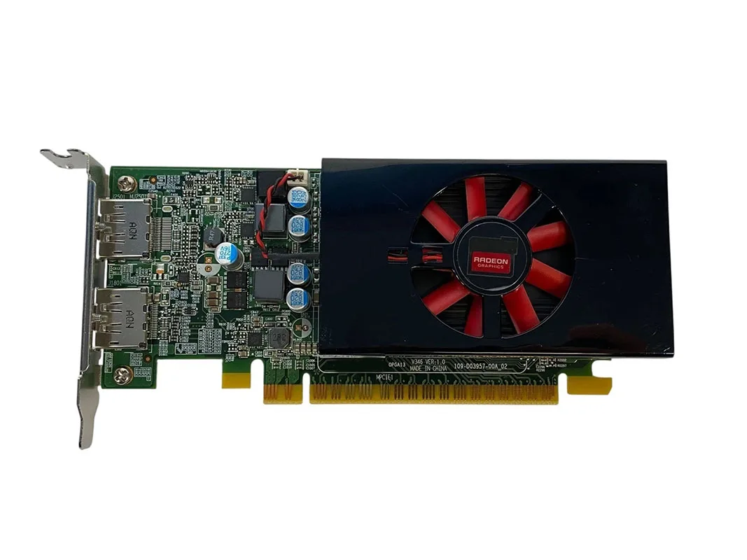 for AMD Radeon R7 450 4GB GDDR5 2x DisplayPort Graphics Card MS-V346 Low Profile