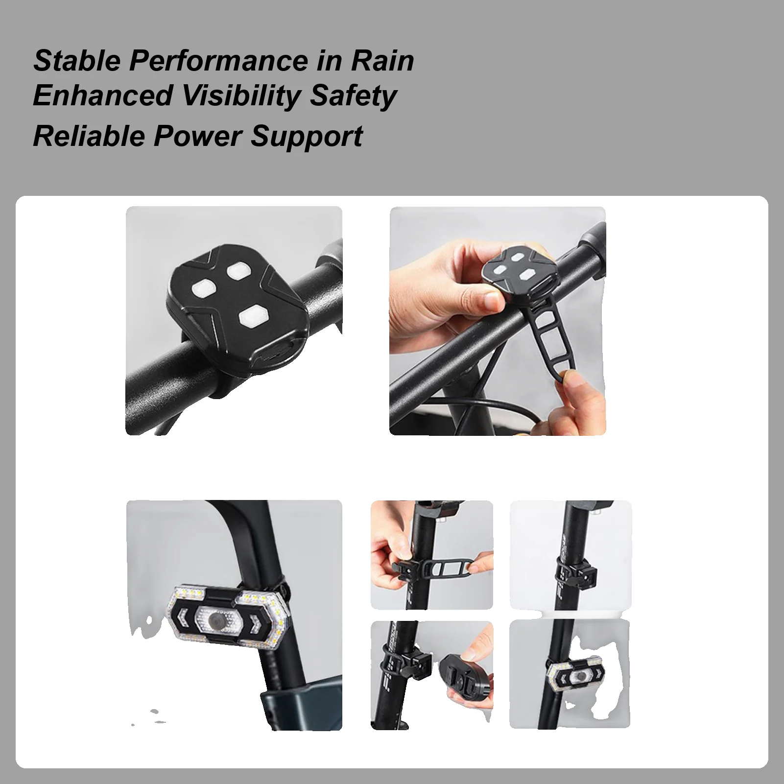 

Подсветка велосипеда, аксессуары для дистанционного велоспорта, перезаряжаемые задние фонари для велосипеда с мигающим светом для дороги, горного электрического скутера, ночной