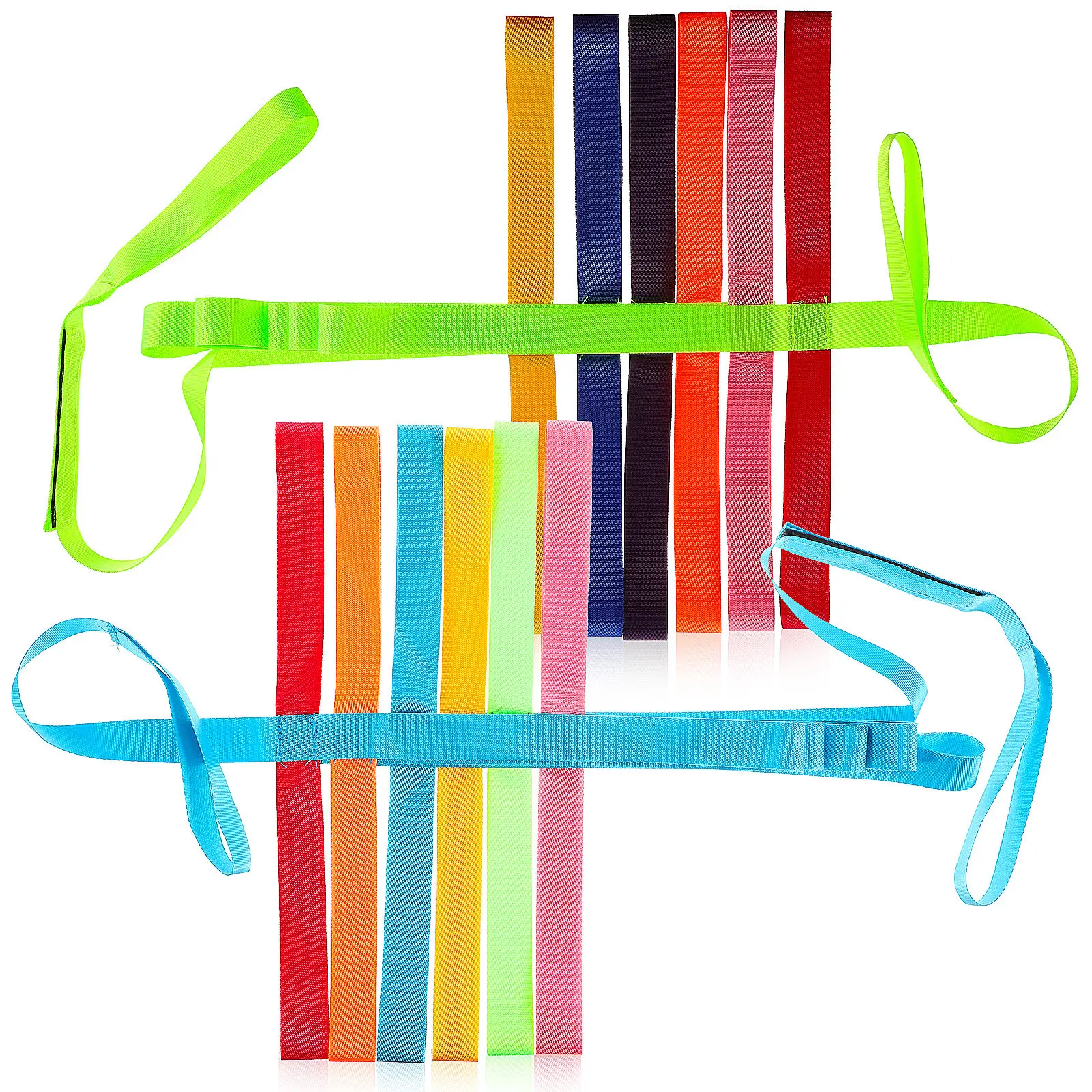 

2Pcs Safety Walking Ropes for Toddlers Kids Preschool Handles Anti-Lost Leash Daycare Kindergarten Line Rope Walking Rope
