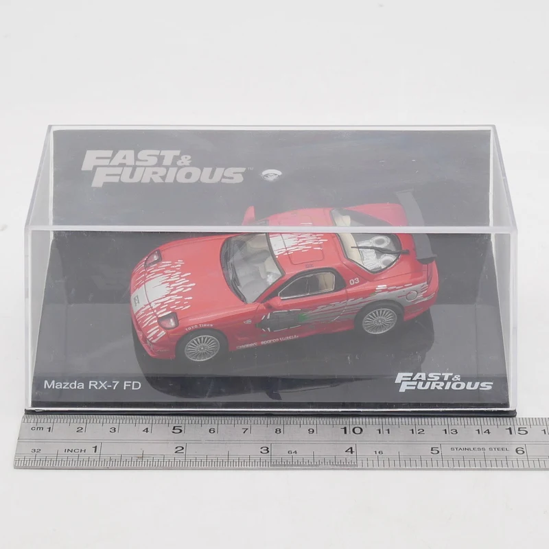 

Diecast Ixo 1:43 Scale Mazada RX7 FD Mazada Speed & Passion Movie Car Alloy Car Model Collectible Toy Gift Souvenir Display