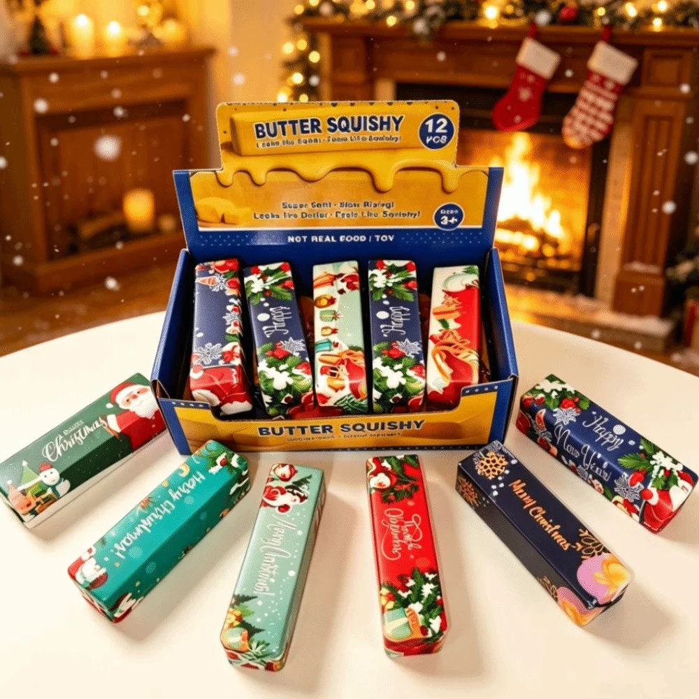Butter Stick Slow Rising Squishy Toy Colorful Ultra-Soft Butter Slow-Rebound Toys Slow Rising Butter Squishy Toy Small Gifts