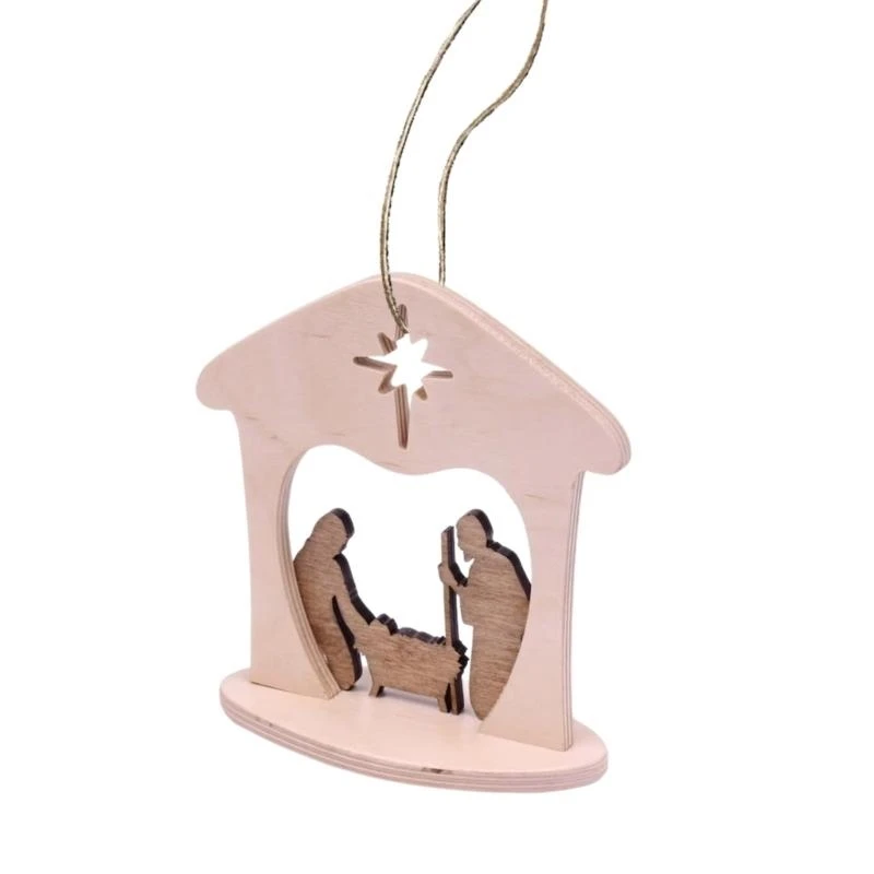 مشهد المهد عيد الميلاد الحلي العلامة جيسوس وود يعبر عن اعتقادك #1