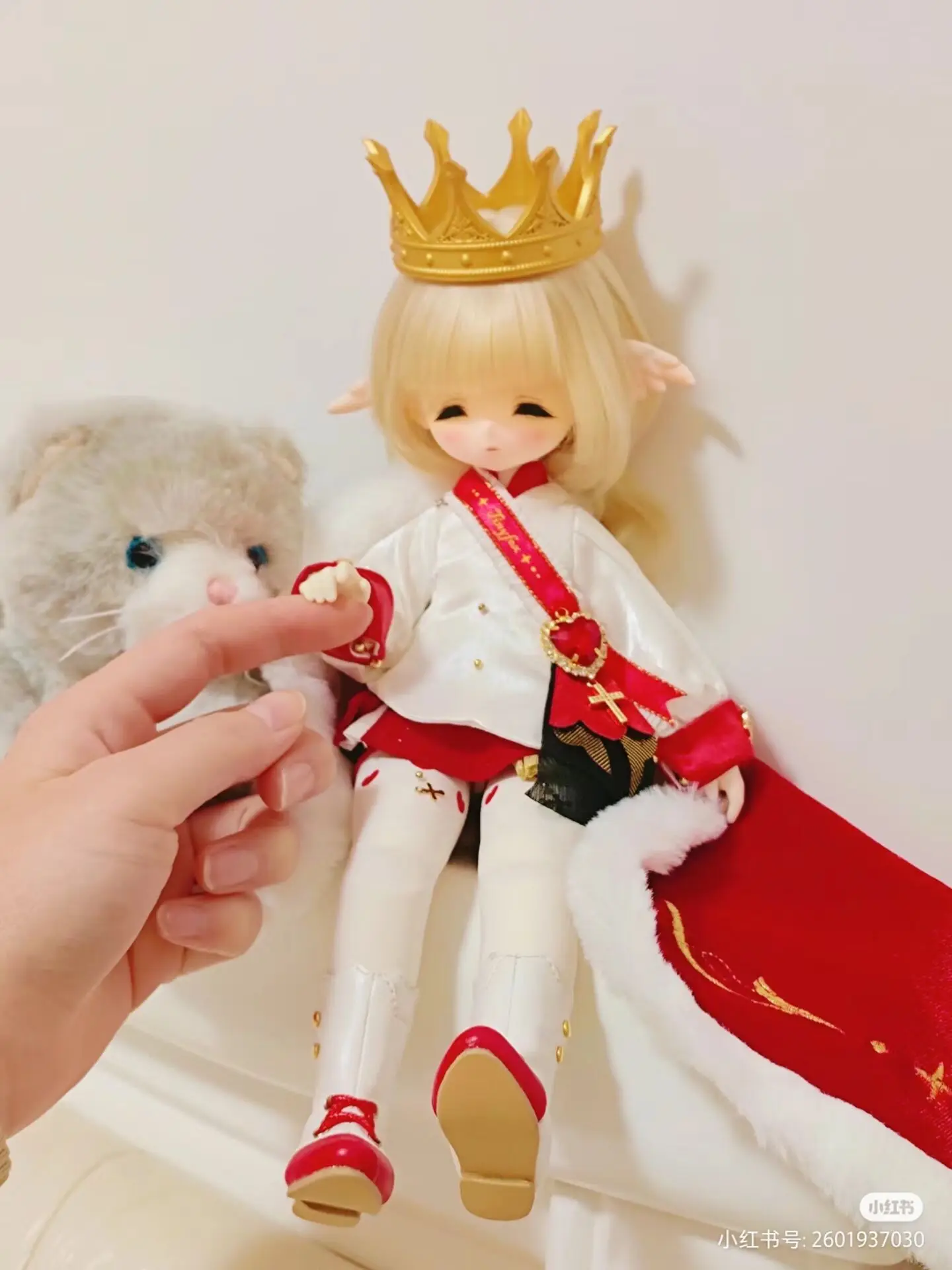 Tinyfox 1/6 Fox King Mjd Dolls With Movable Joints Bjd4 Points Official Genuine Bjd Doll 2d Girl Heart Gifts