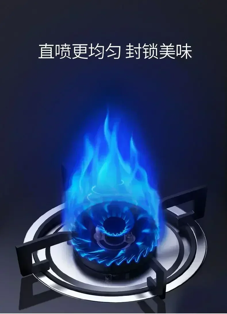 Gas cooker. Domestic double cooker. Built-in or countertop type. For natural gas or liquefied gas