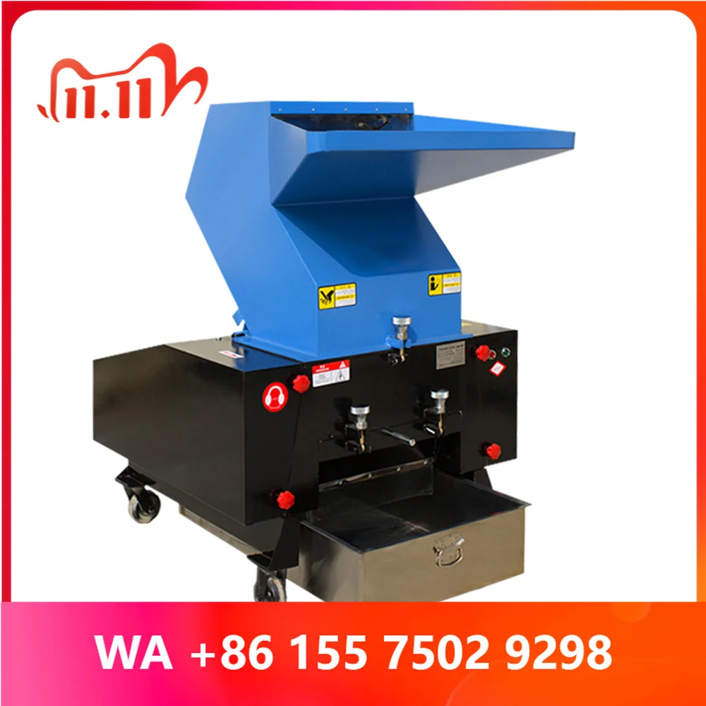 Fosita 40 Automatic Plastic Bottle Crusher Double Shaft Recycling Grinding hine with Gearbox Engine Key Core Components