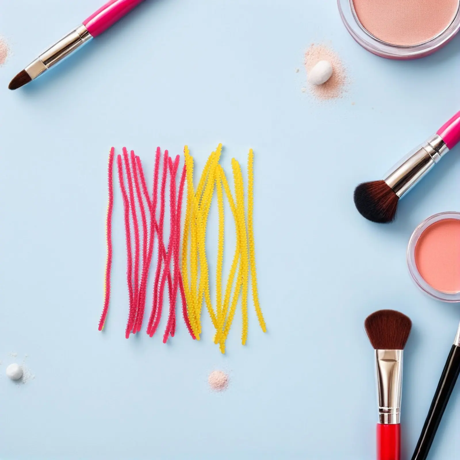 

Набор из 20 гибких тканевых бигуди без нагрева для салона, дома и путешествий: долговечные естественные локоны, нескользящие, для самостоятельной укладки