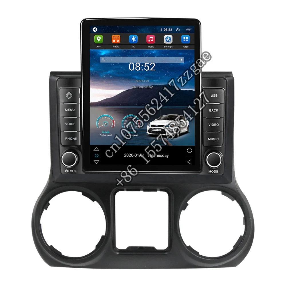 

MEKEDE 2 din Auto electronics For JEEP WRANGLER 2011-2016 Car Radio Navigation Stereo Android Screen BT 1024*768 Car Video