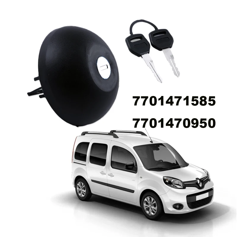 Locking Fuel Tank Cap Kits Fit For Renault Kangoo Trafic 7701471585 7701470950 Inner Tank Covers Replacement Accessories