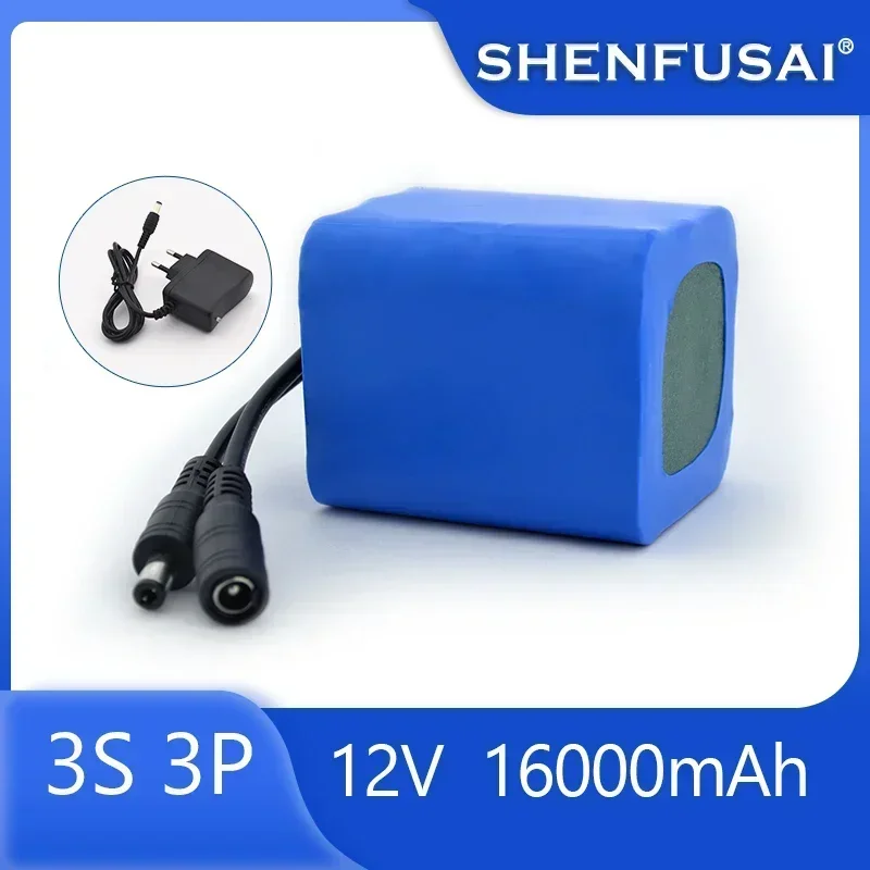 

24 years12V 8AH 18650 lithium battery 12.6V 8AH suitable for electrical equipment, toys, LED lights, lithium-ion battery 3s3p