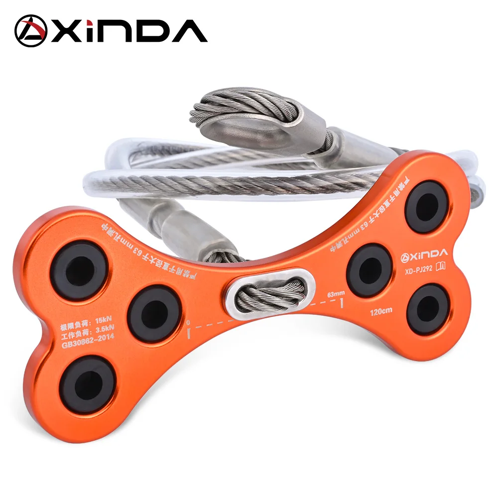 xinda-dog-bone-steel-wire-anchor-point-outdoor-rock-cimbing-fixed-removable-aerial-work-install-air-conditioner-anchor-point