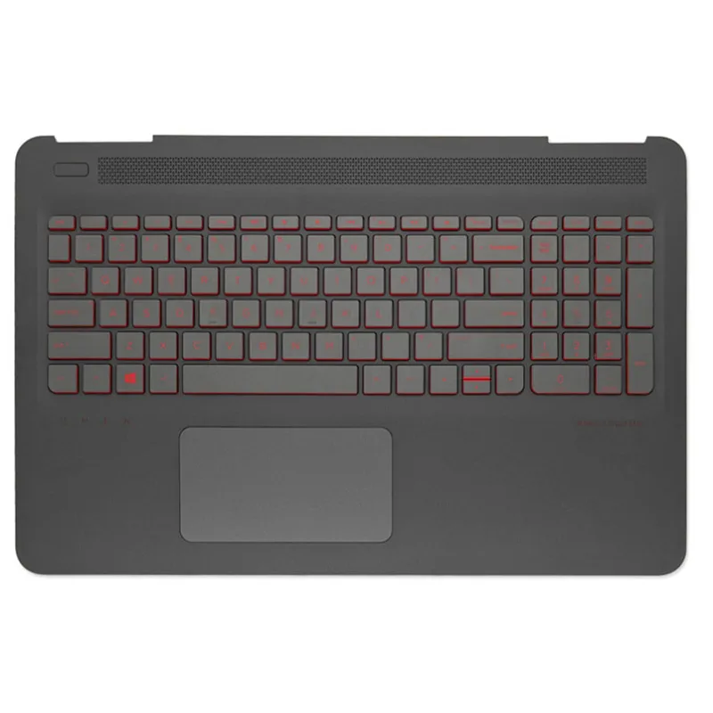 New For HP OMEN 15-AX 15-DP 15-BC TPN-Q173 G35 Laptop Palmrest Upper Top Case Cover With Backlit Keyboard Touchpad US 859735-001