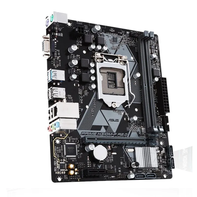 تنطبق على اللوحة الرئيسية لسطح المكتب للكمبيوتر PRIME H310M-F Home DDR4 LGA1151 تدعم WIN7