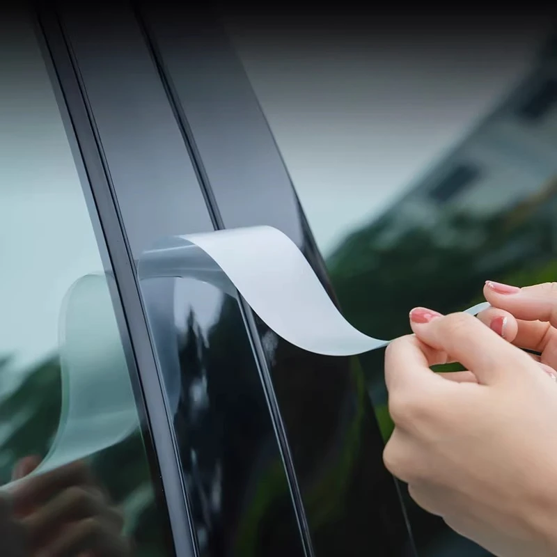For Chery Exeed ET8 Modification Middle Column Sticker Window B Pillar Protective Film Scratch-resistant Wear-resistant Tools