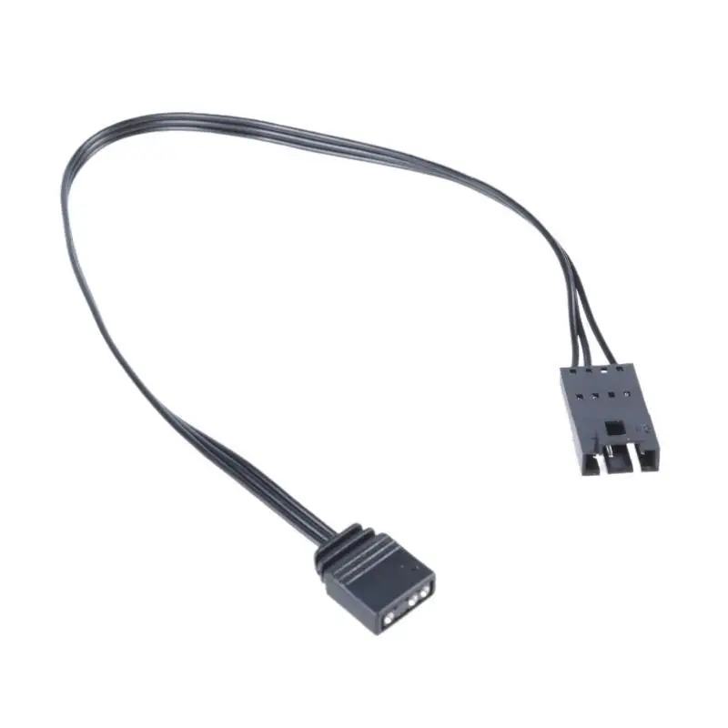 

25cm Male to Female 4Pin 3Pin LED Strips Extension Cable PC Case Fan Lighting