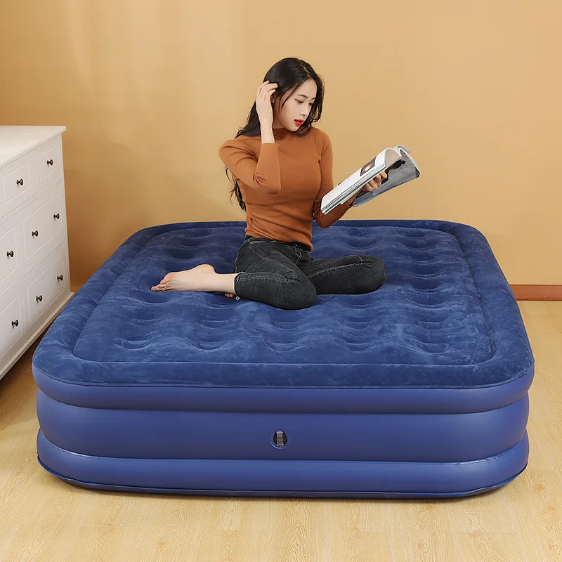 top-fashion-single-pvc-double-portable-inflatable-home-outdoor-nap-simple-folding-bed-cushion-air-mattress