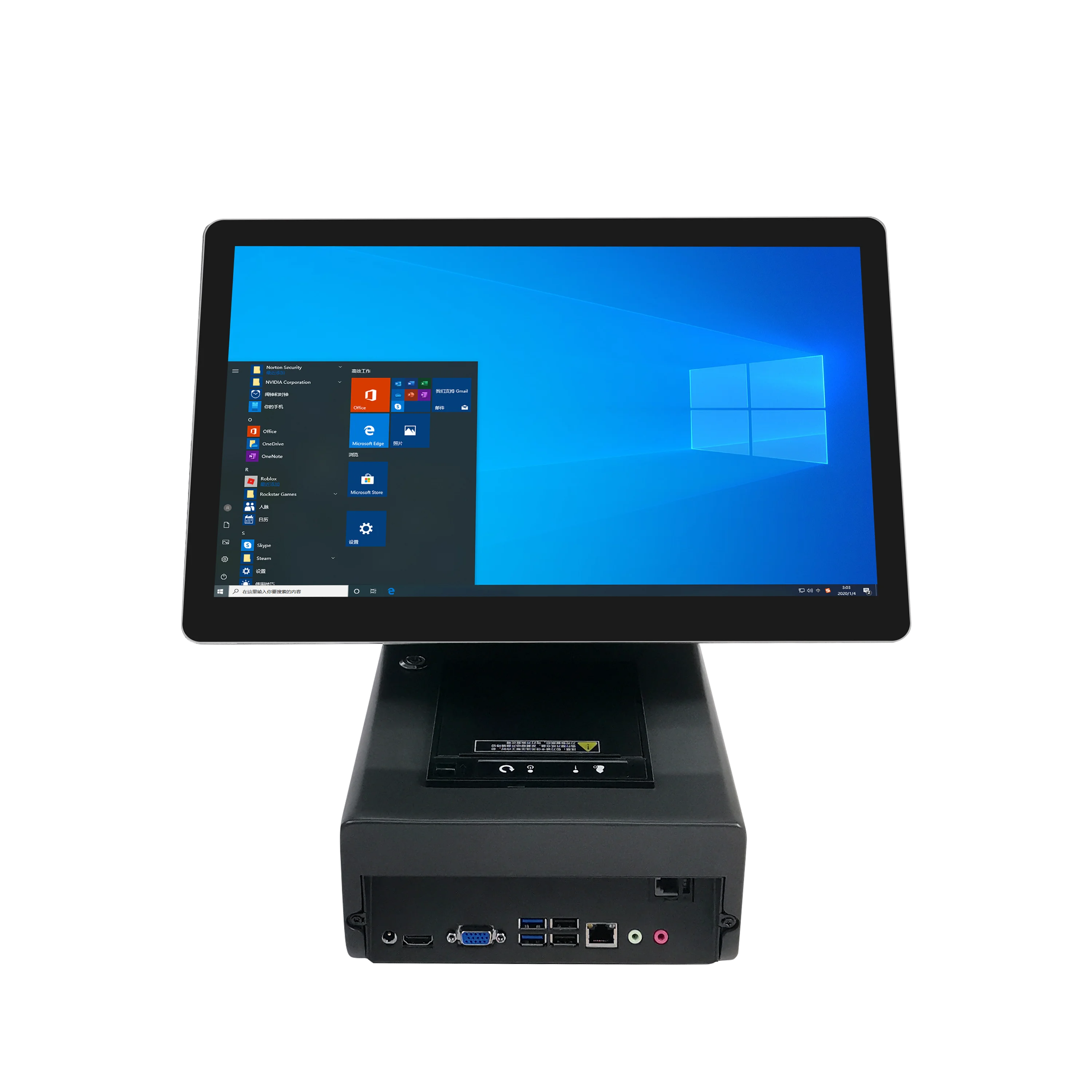 Pos Systems All In One Pos Cash Register Touch Screen System Sistemas For Retail Shop