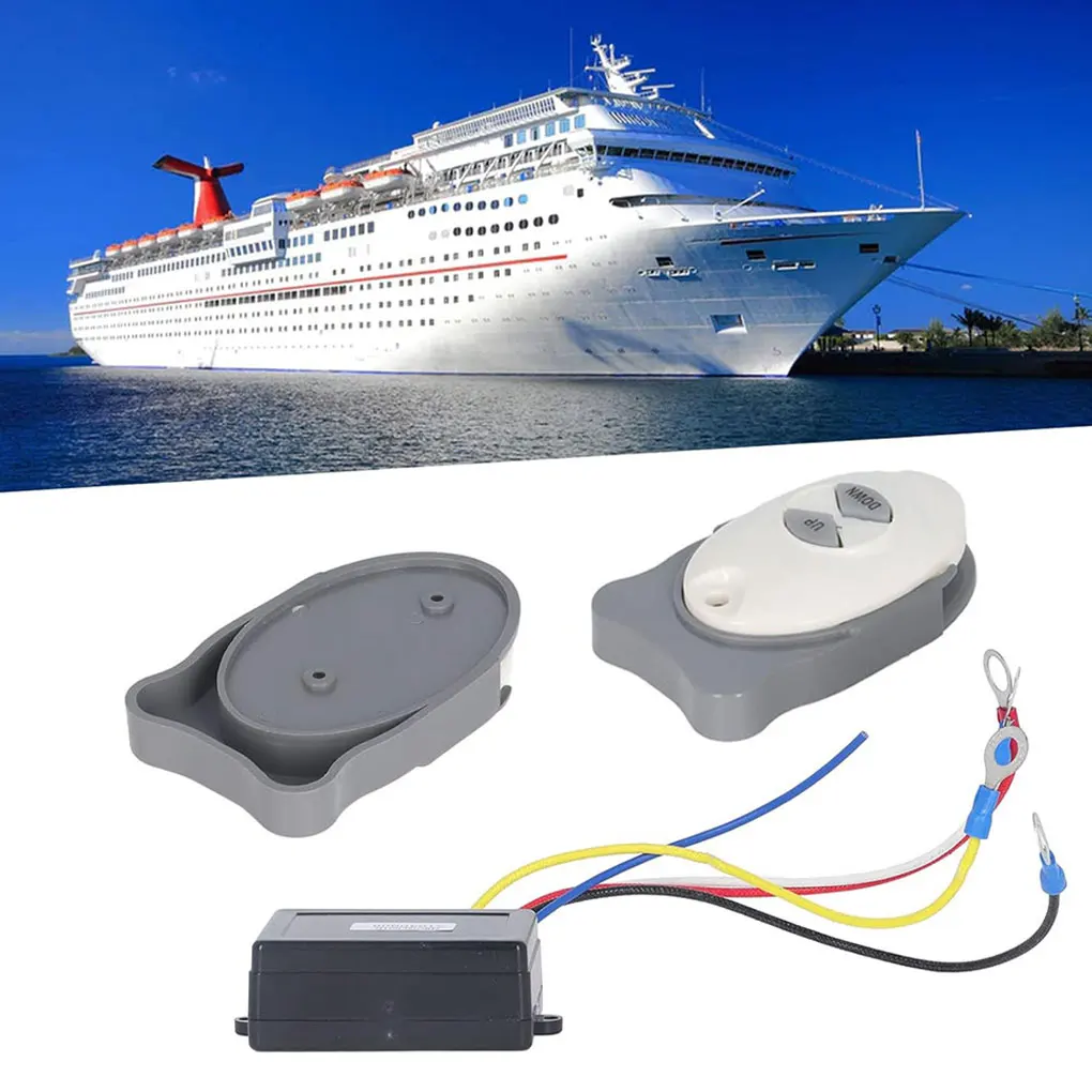 3Pcs Winch Wireless Controller Windlass Anchor 12v Wireless Controller Remote Control Durable