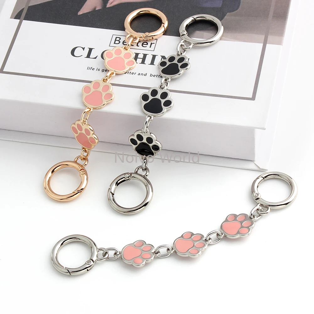 13.5/14.5CM Paw/Stars Shape Luxury Metal Extender Chain For Replacement Crossbody Bags Purse Handbags Extent Handle Accessories