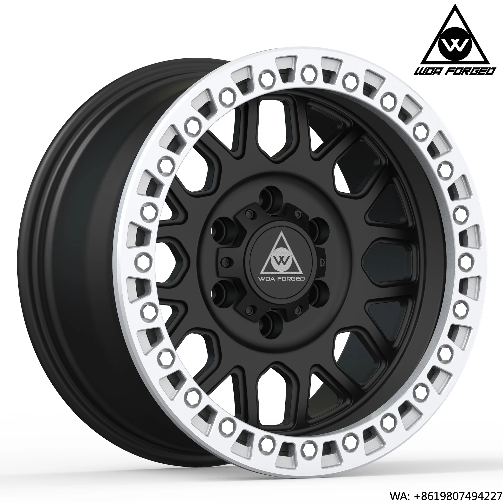 

[Off- Wheel] 17 18 Inch 4x4 6*139.7 5*127 5*130 Off- Wheel 6 Hole Bead Lock SUV Wheel