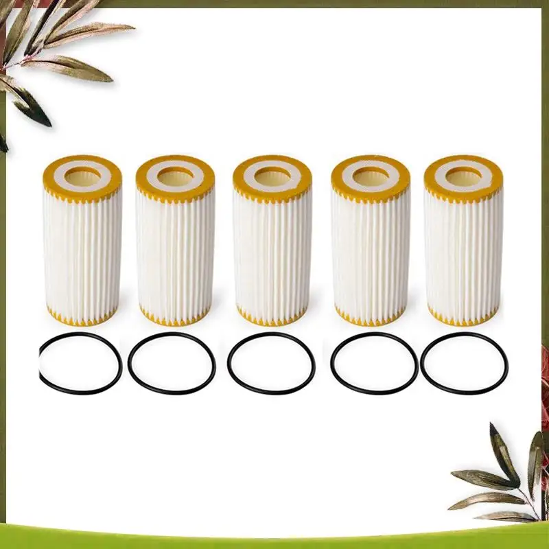 

Portable 5Set Oil Filter 06L115562B For Q7 4M 2Nd 2.0 40TFSI 45TFSI Quattro 2016-2020 CYMC CYRB 06L115466C 4MB