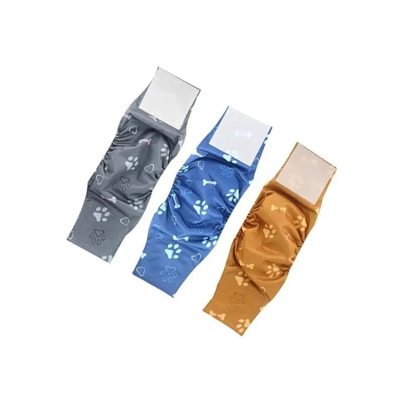U13F سروال حفاضات الحيوانات الأليفة متعدد الاستخدام وقابل للغسل للحيوانات الأليفة الصغيرة، سروال صحي صديق للبشرة للتدريب على #1