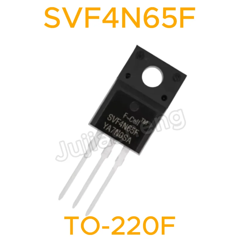 (10pCS) 100% New SVF5N60F SVF8N60F SVF4N65F SVF10N65F 5N60 8N60 4N65 10N65 TO-220F 600V 650V MOSFET diode transistor