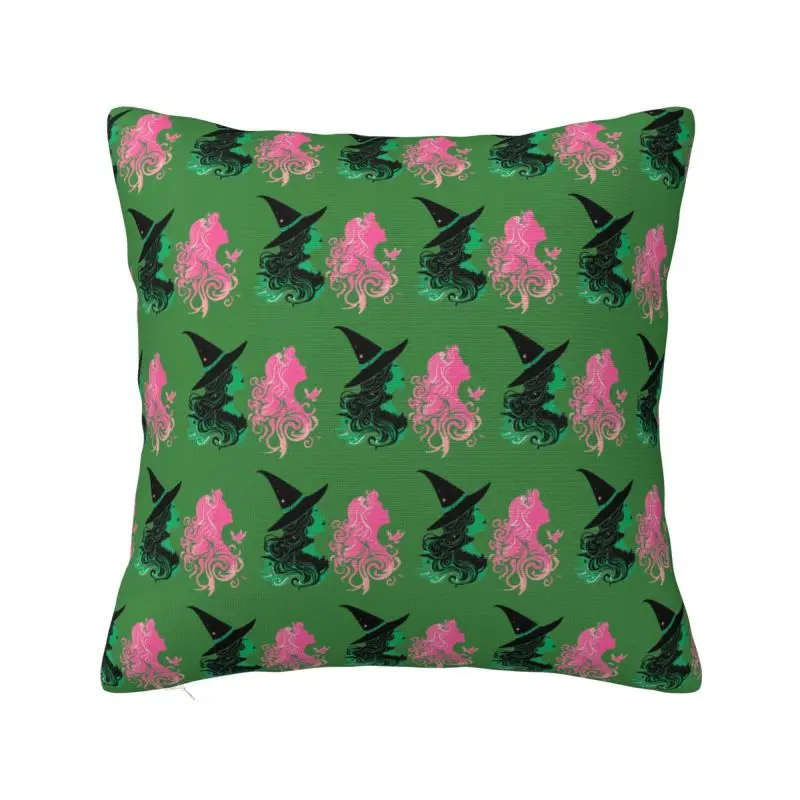 Custom Nordic Style Wicked The Musical Throw Pillow Cover Home Decor Square Cushion Cover Pillowcover for Sofa