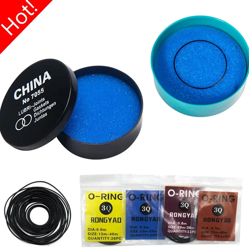 Watch Gasket Grease Repair Tool outfit 0.5mm 0.6mm 0.7mm 0.8mm O-Ring Seal Professional Waterproof Sealer for Watch Gasket