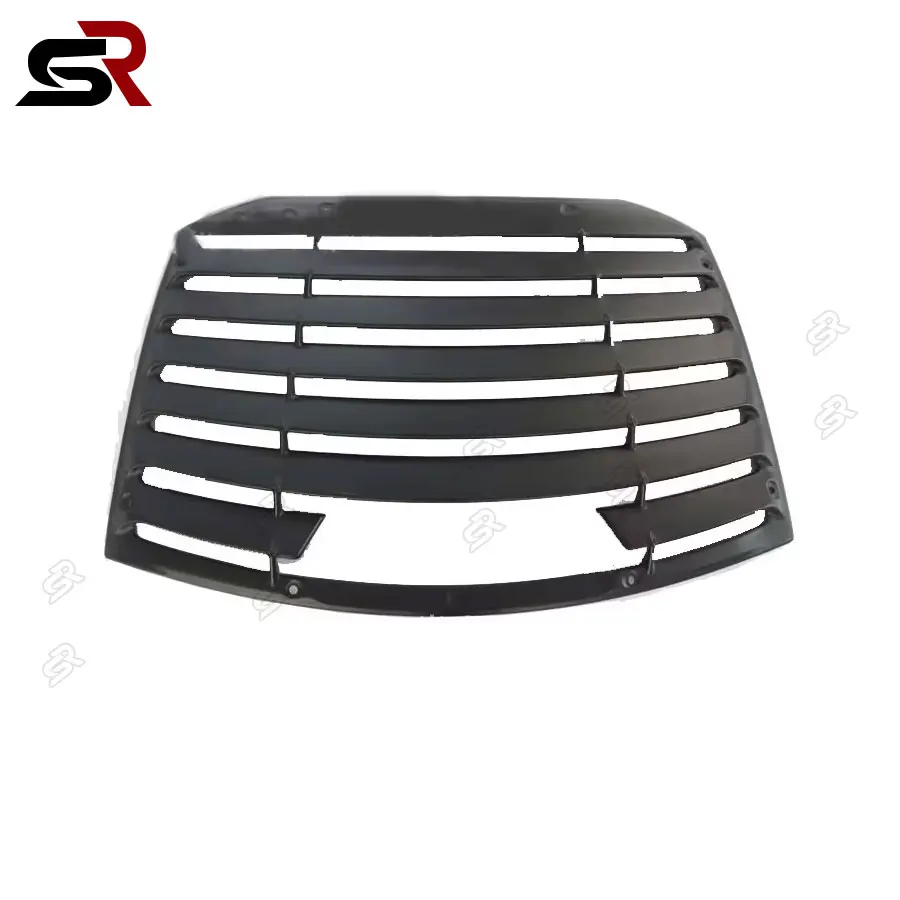 For Toyota BRZ GT86 86 Carbon Fiber Rear Window Shutters Top Wing Spoiler Air Outlet Diffuser Shutter Frame Auto Accessories