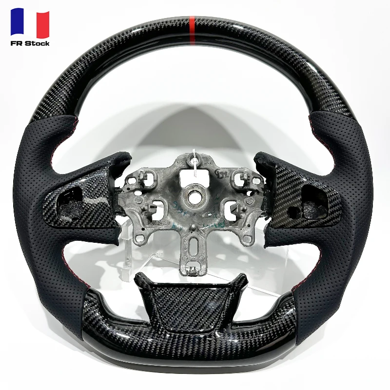 Exquisite Genuine Carbon Fiber Steering Wheel for Renault Clio 4 Fast Shipping Auto Accessory