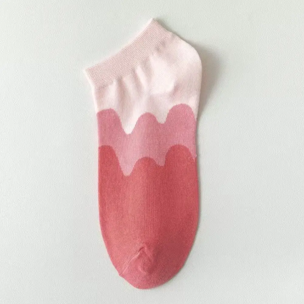 10Pairs Comfortable Bear Claw Cartoon Short Socks Breathable Patchwork Invisible Socks Hosiery Elastic Boat Socks Women Sport